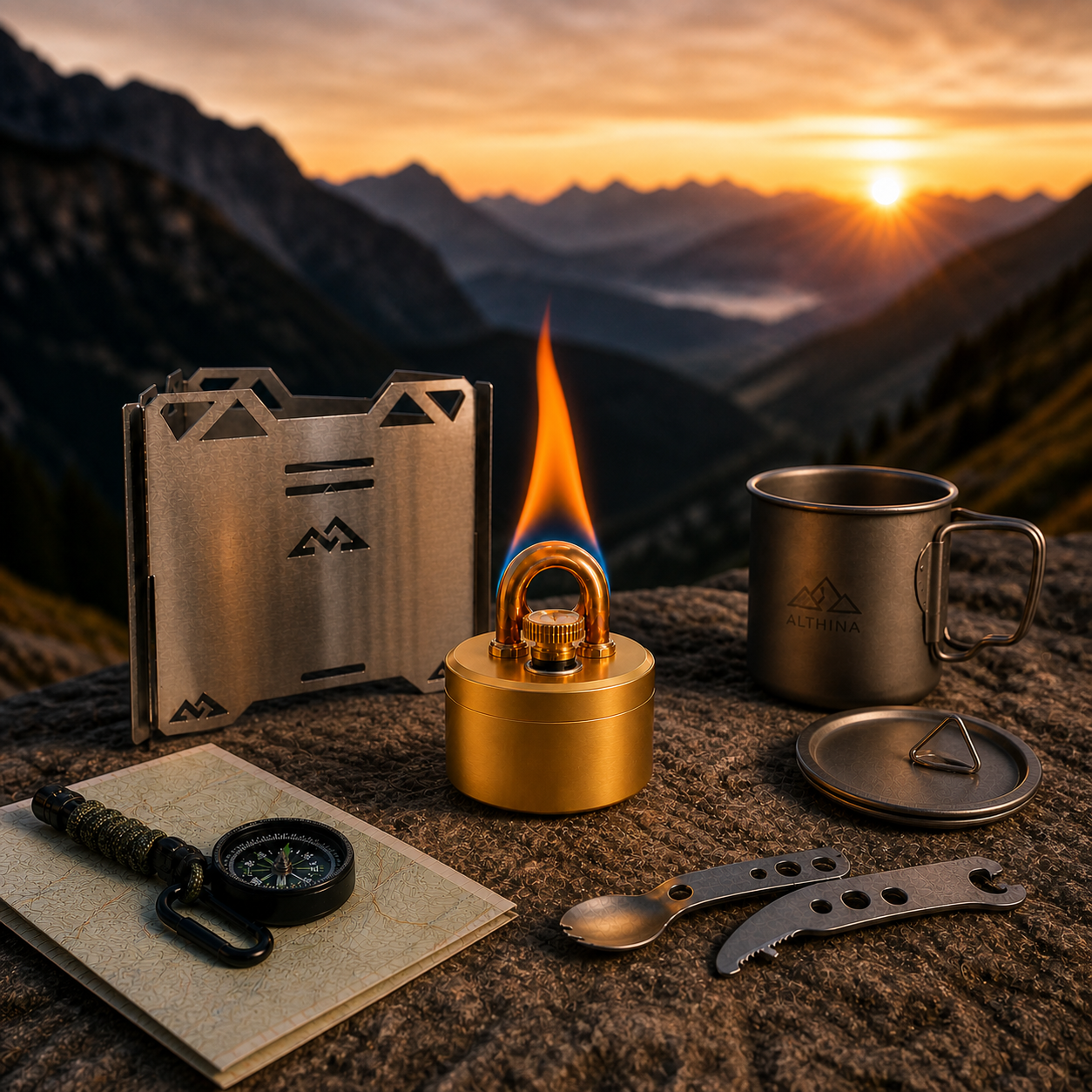 ALTHINA Grid-Down Survival Stove