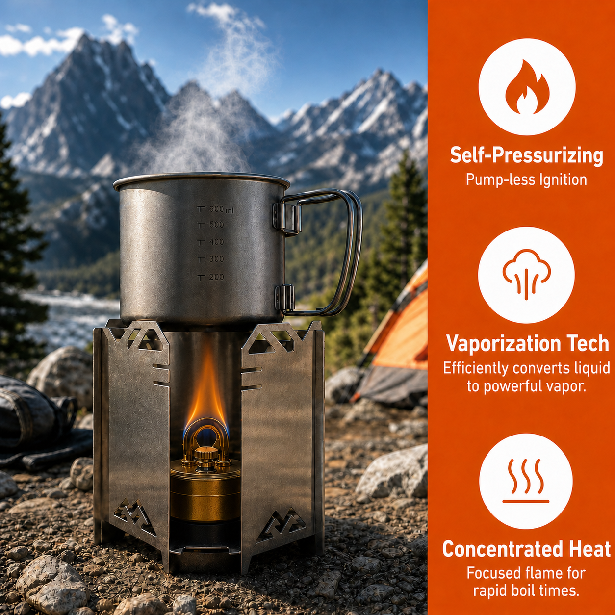 ALTHINA Grid-Down Survival Stove